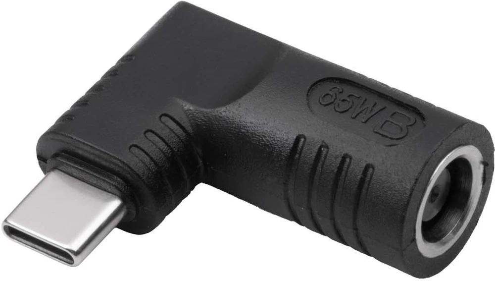 DC 7.4/5 mm + kontaktas į USB Type-C adapteris - Lizdas kintamosios srovės adapteriui - Akyga AK-ND-D02