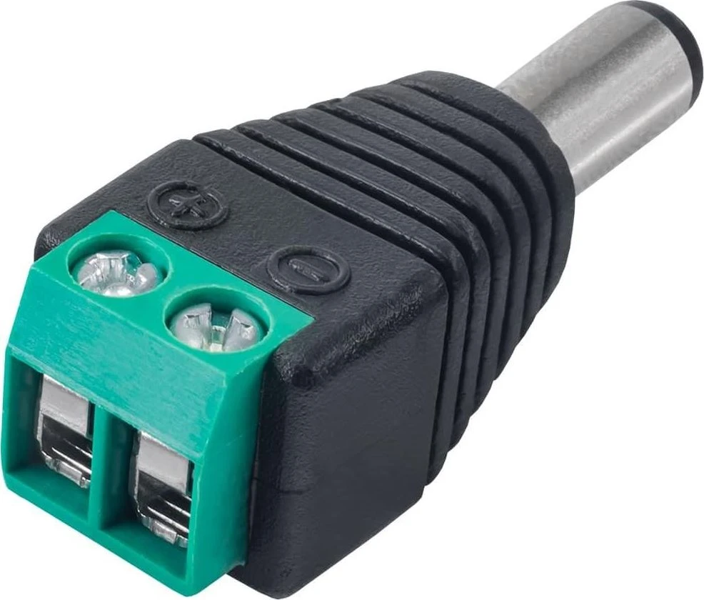 AKYGA Prisukamas jungtis AK-SC-16 5.5 x 2.1 mm m UTP CCTV