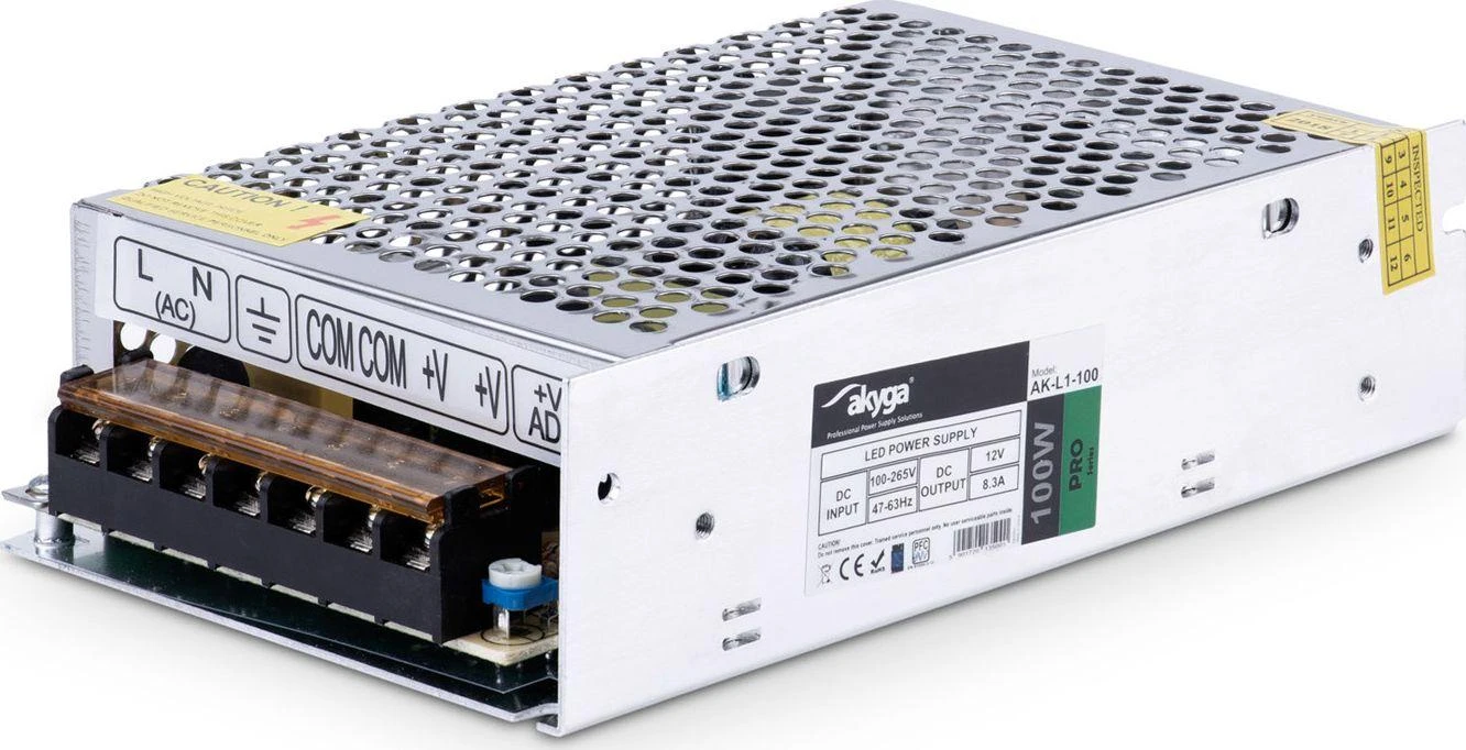 Maitinimo šaltinis Akyga 11-15V 8.3A 100W