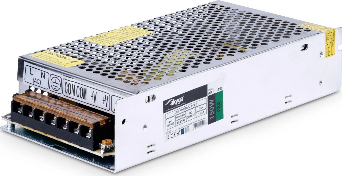 Maitinimo šaltinis Akyga 11-15V 12.5A 150W