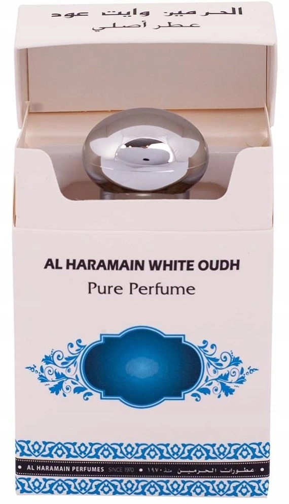 Al Haramain Baltas Oudh PP kvepalai unisex, 15 ml