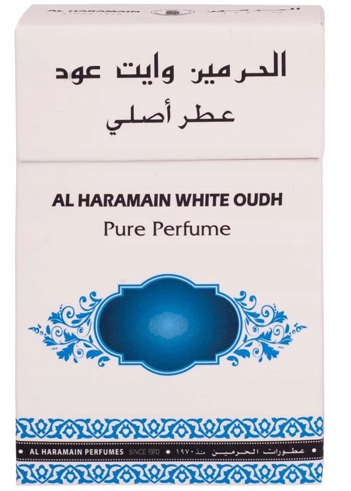 Al Haramain Baltas Oudh PP kvepalai unisex, 15 ml