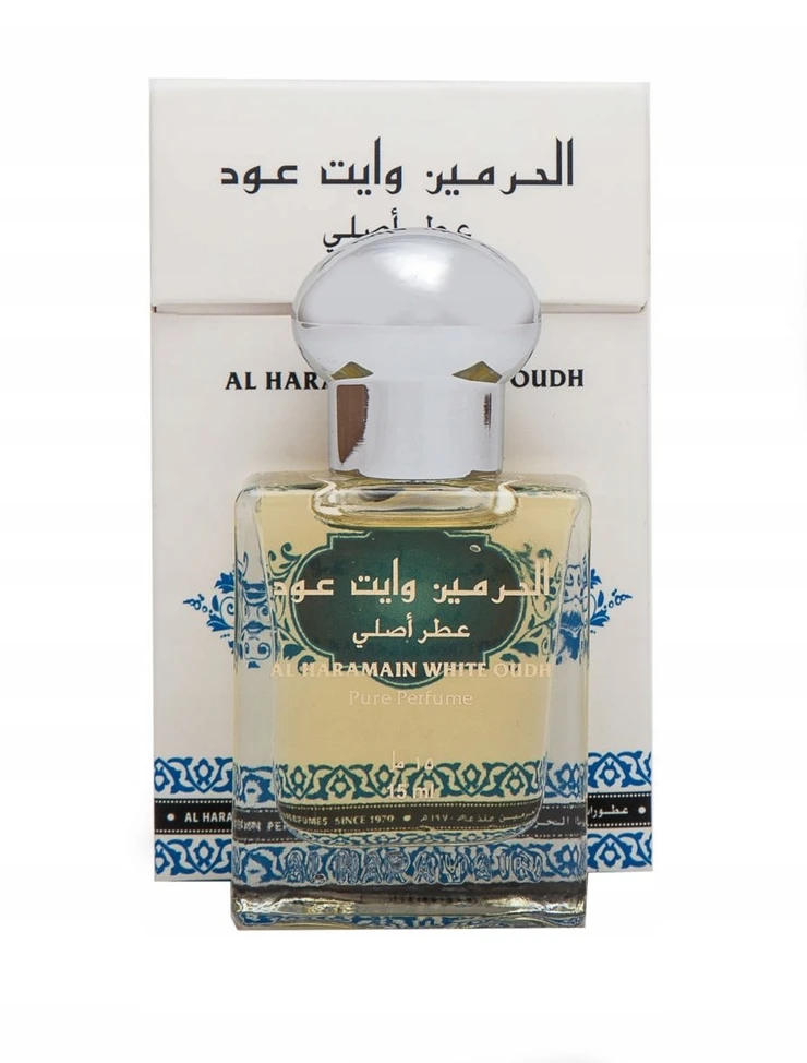 Al Haramain Baltas Oudh PP kvepalai unisex, 15 ml