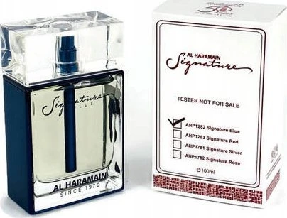 Al Haramain Signature Mėlyna EDP parfumuotas vanduo Unisex, 100 ml