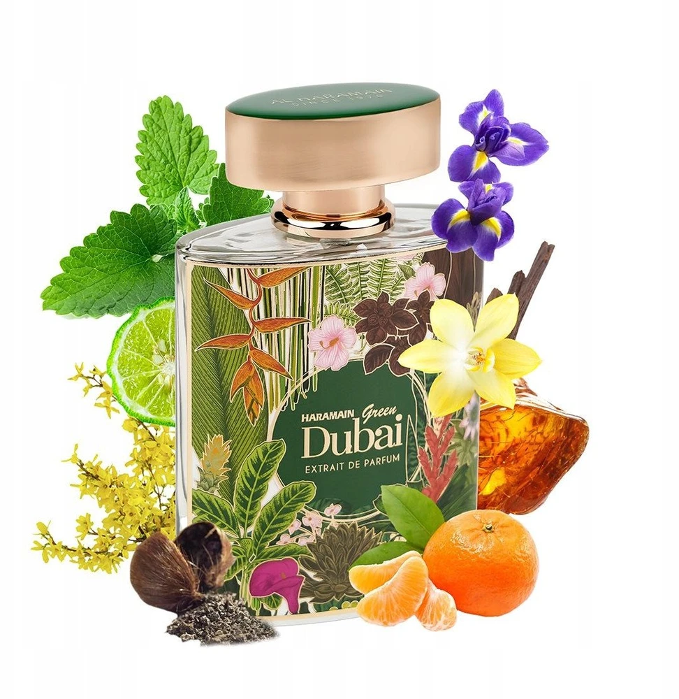 Al Haramain Žalias Dubai PP kvepalai unisex, 100 ml
