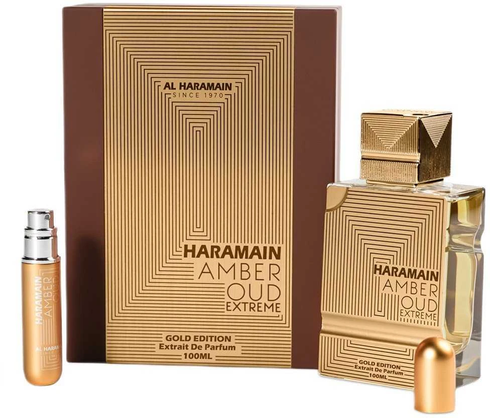 Unisex kvepalų rinkinys Al Haramain Amber Oud Gold Edition Extreme (100 ml + 10 ml)