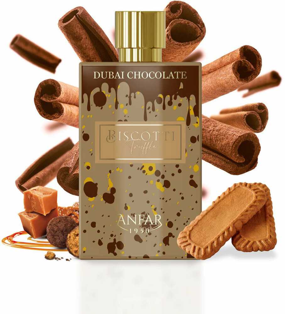 Anfar Dubai Chocolate - Biscotti Truffle PP kvepalai unisex, 80 ml