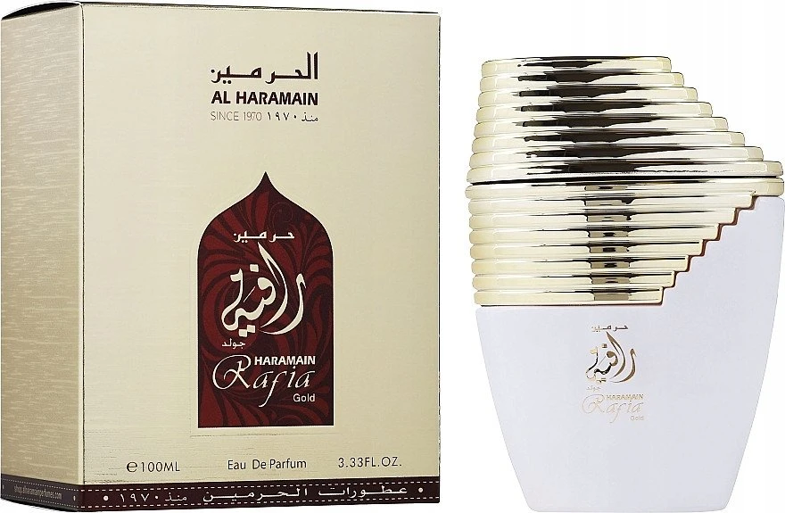 Al Haramain Rafia Gold EDP parfumuotas vanduo unisex, 100 ml