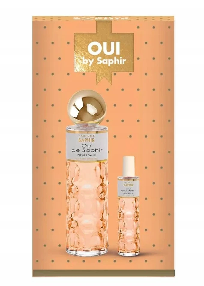 Al Haramain Oui de Saphir Pour Femme parfuminio vandens rinkinys 200ml + kvepalų vandens purškiklis 30ml