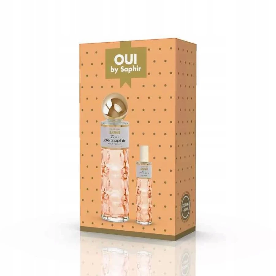 Al Haramain Oui de Saphir Pour Femme parfuminio vandens rinkinys 200ml + kvepalų vandens purškiklis 30ml