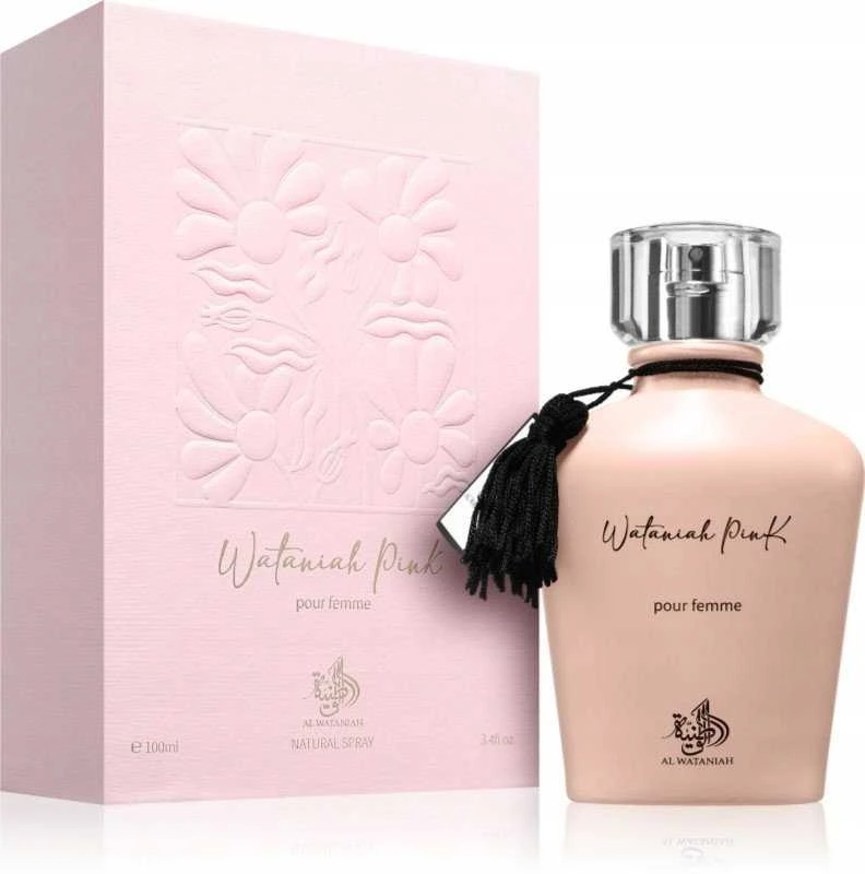 Al Wataniah Wataniah Rožinė parfuminio vandens purškiklis 100 ml