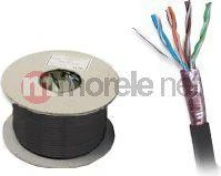 Tinklo kabelis - Alantec KIF5OUTZ305, Cat5e U/UTP, 305 m, Juoda