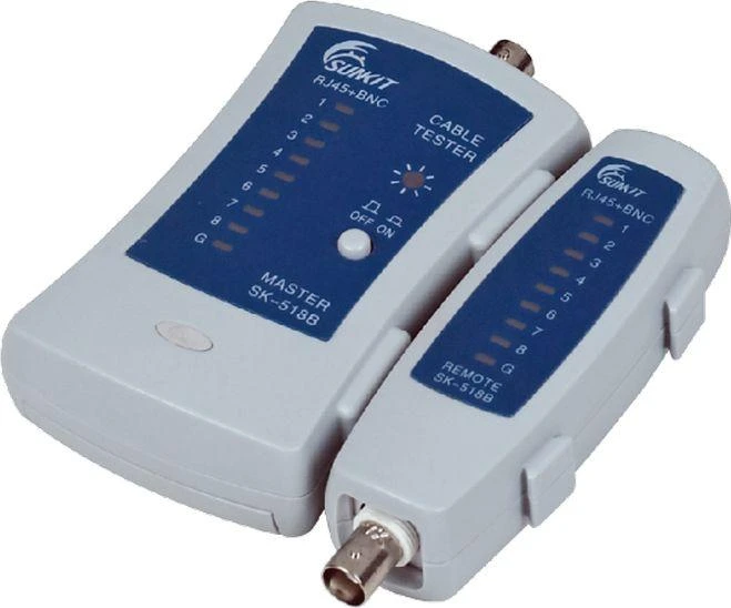 Alantec NI007 network cable tester PoE tester Mėlyna, Pilkas