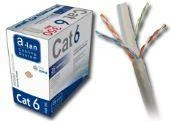 Alantec Tinklo Kabelis - A-LAN Kiu6PVC305, Pilkas 305 m Cat6 U/UTP