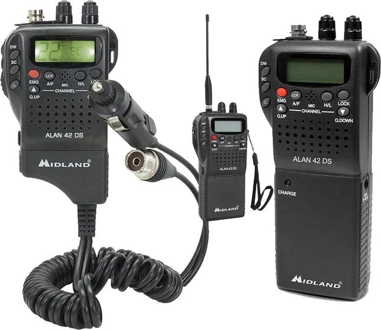 Midland Radijas CB ALAN 42DS AM/FM skaitmeninis triukšmo slopintuvas