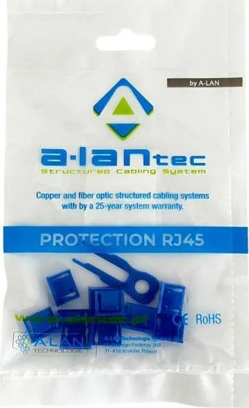 USB lizdo užrakinimas nuo neleistino prijungimo, atsuktuvas (10 jungčių pakuotėje + raktas) ALANTEC
