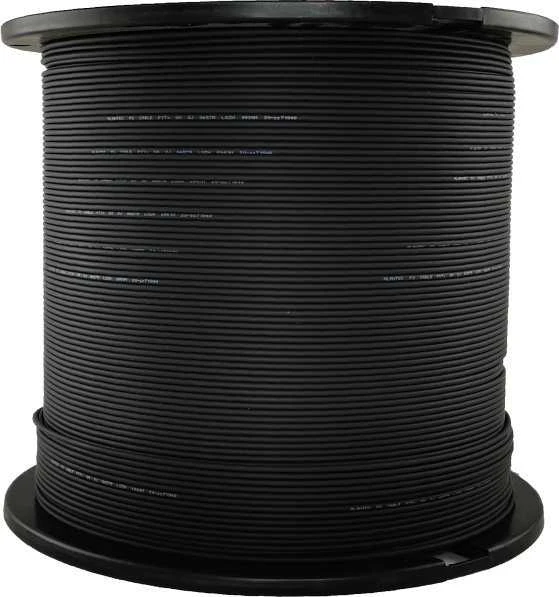 FTTH 2J B2ca SM 9/125 šviesolaidinis kabelis, baltas, FRP sutvirtinimas, visiškai dielektrinis, 1000 m ALANTEC