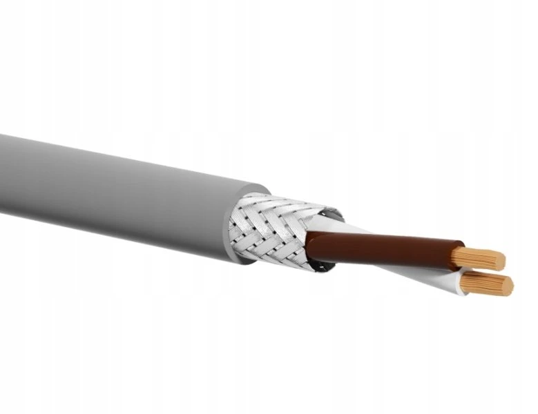 LiYCY 2x0.75 PVC Eca valdymo kabelis 500m pilkas ALANTEC