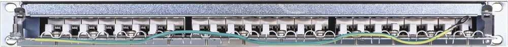 Alantec PK040 Patch panel STP kat.6A 24 jungtys LSA 1U 19"