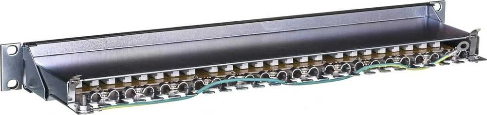 Alantec PK040 Patch panel STP kat.6A 24 jungtys LSA 1U 19"