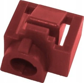 RJ45 lizdo užraktas nuo neteisėto prijungimo, raudonas ALANTEC