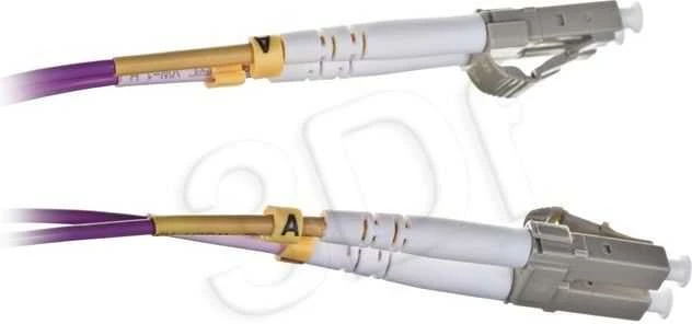 „a-lan Alantec FOC-LCLC-5MMD-2-4 InfiniBand“ / šviesolaidinis kabelis 2 m LC violetinis