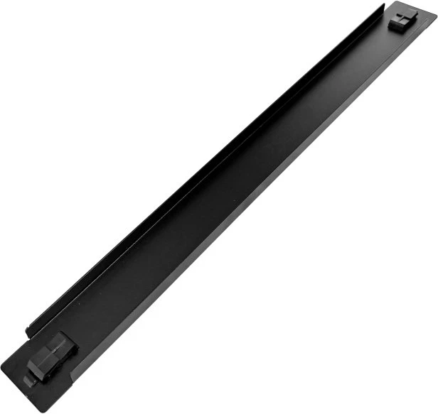 1U 19" metalinis korpusas, greito tvirtinimo spaustukais, juodas ALANTEC