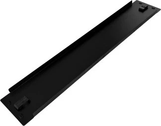 2U 19" metalinis korpusas, greito tvirtinimo spaustukais, juodas ALANTEC