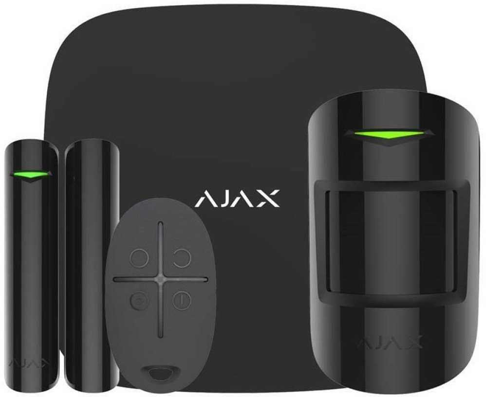 ALARM SECURITY STARTERKIT/Juodas 38169 AJAX
