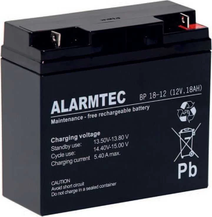 AKUMULIATORIUS 12V/18AH-ALARMTEC-BP ALARMTECH