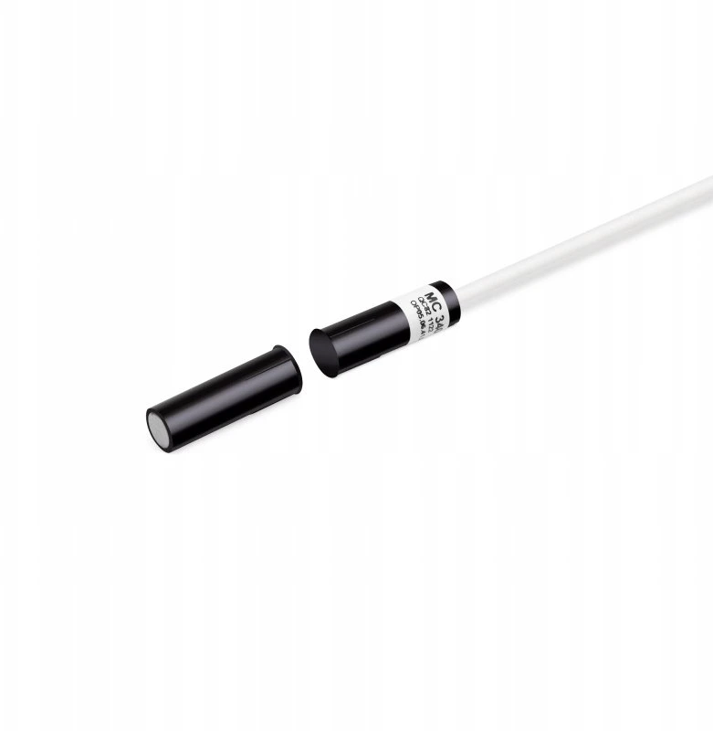 Alarmtech MC 340-BL magnetinis nendrinis jungiklis, juodas (2 klasė)