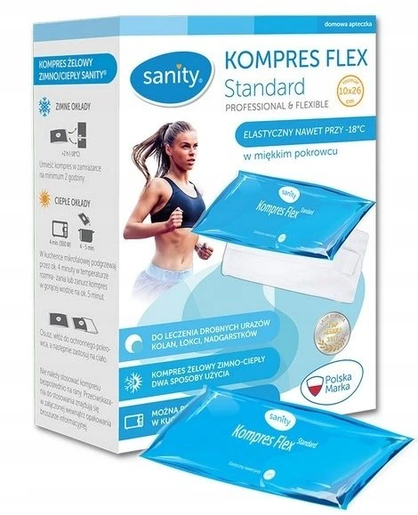Albert Polska Sanity „Flex Compress“ standartinis 10 × 26 cm