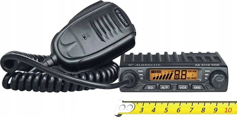 Albrecht AE 6110 VOX mini CB radijo stotelė
