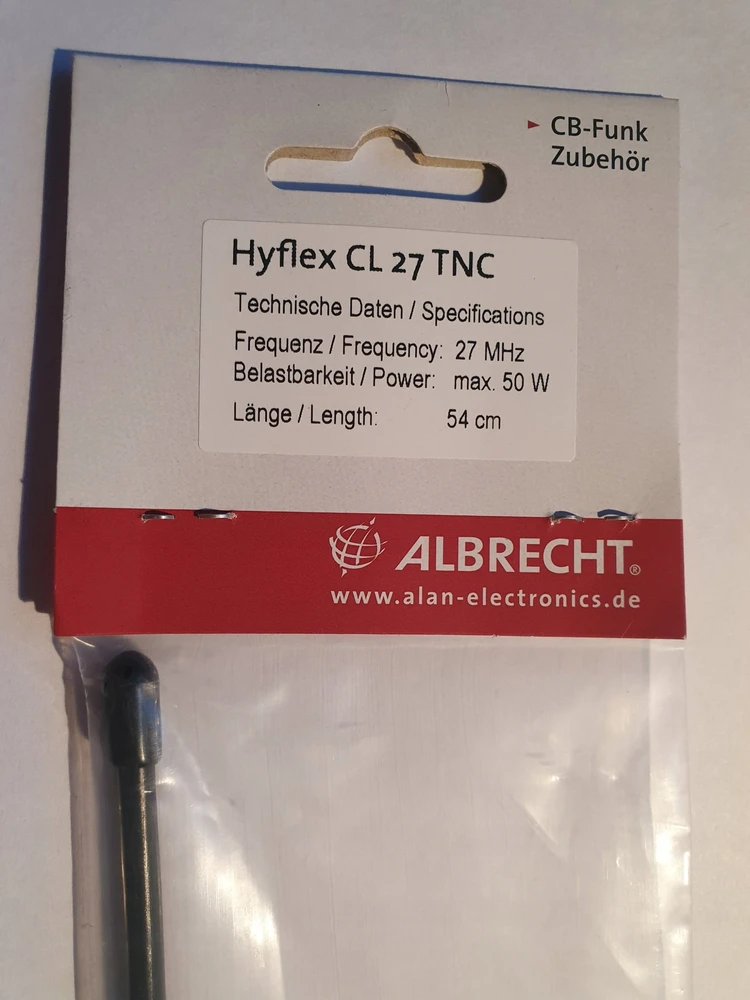Albrecht Antena Hyflex CL27, TNC, 54 cm 6578