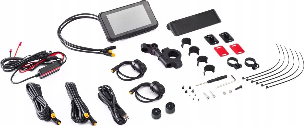 CarPlay ir Android Auto sistema motociklui Midland Bikeplay Guardian, su vaizdo registratoriumi