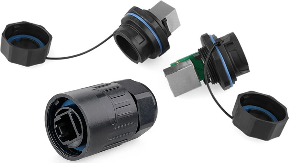 Alcasa Alcasa IC06-R103 RJ45 kištukas Juodas