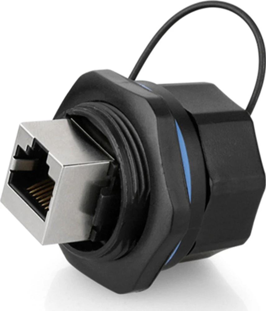Alcasa Alcasa IC06-R103 RJ45 kištukas Juodas