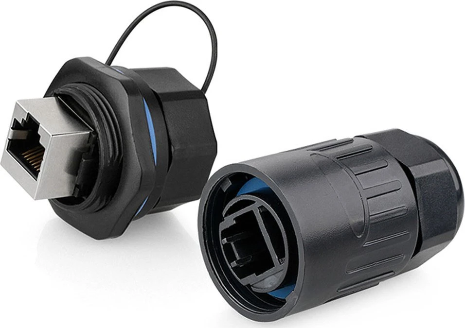 Alcasa Alcasa IC06-R103 RJ45 kištukas Juodas