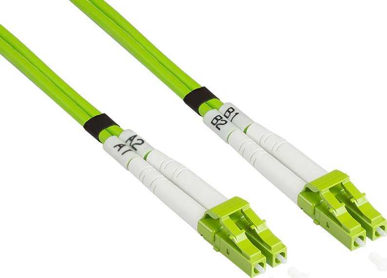 Alcasa Alcasa LW-801LC5 InfiniBand / šviesolaidinis kabelis 1 m LC žalias