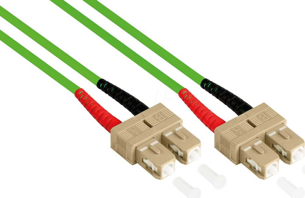 Alcasa Alcasa LW-810SC5 „InfiniBand“ / šviesolaidinis kabelis 10 m SC žalias