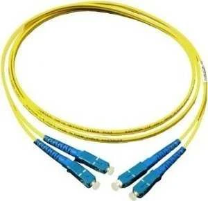 Good Connections Alcasa Alcasa LW-903SC „InfiniBand“ / šviesolaidinis kabelis, 3 m, 2 x SC, geltonas