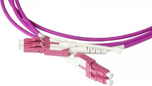 Alcasa Alcasa LW-U8075LC4 „InfiniBand“ / šviesolaidinis kabelis 7,5 m, 2 x LC, violetinis