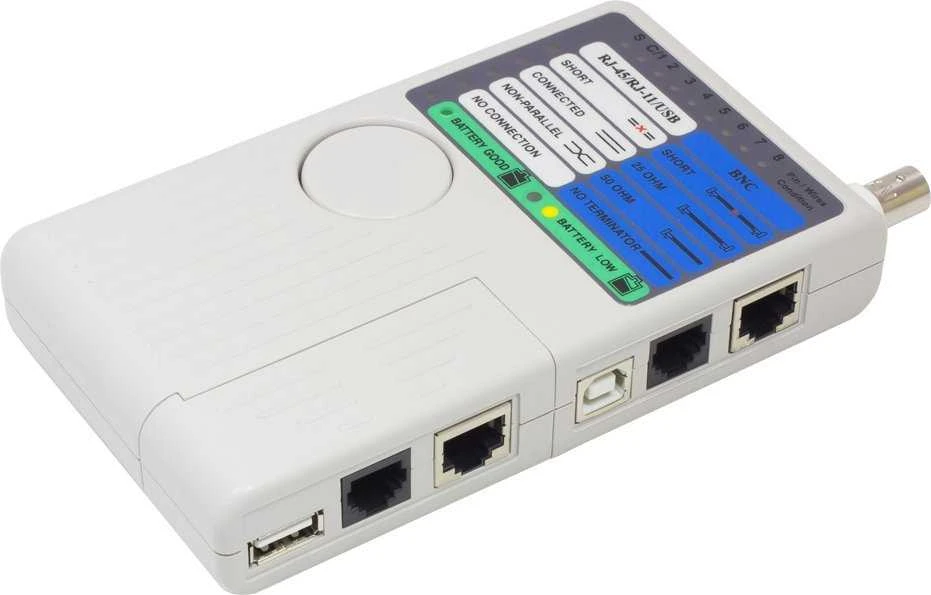 Good Connections „Alcasa GC-N0097“ tinklo kabelio testeris UTP/STP kabelio testeris „Pilka“