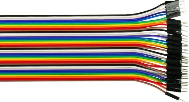 Alcasa jumper laidai 40-pin su kištukais