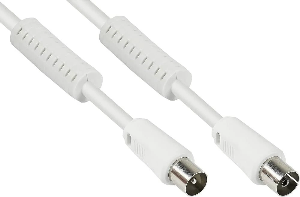 Good Connections Alcasa S-PAK10 koaksialinis kabelis 10 m F Baltas