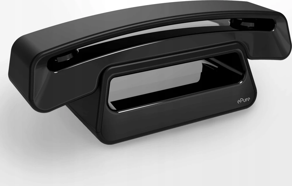 ALCATEL EPURE ICONIC Juodas - TELEFONAS DECT