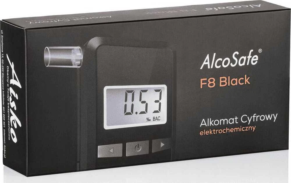 Alcosafe F8 pakuotė su LCD ekranu
