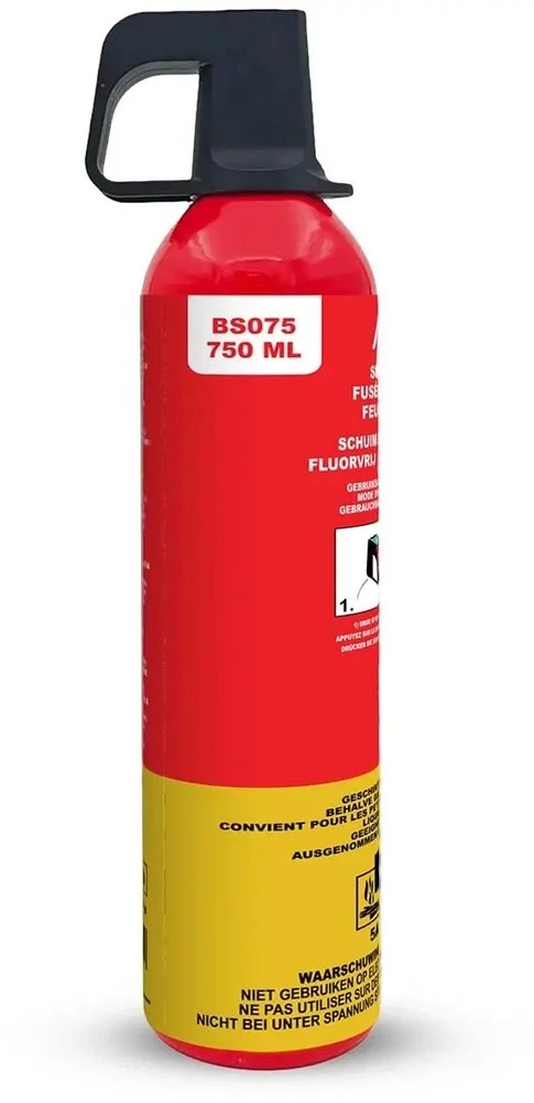 Alecto Fire Extinguisher Purškiklis, 750 ml, PFAS-Free (BS075)