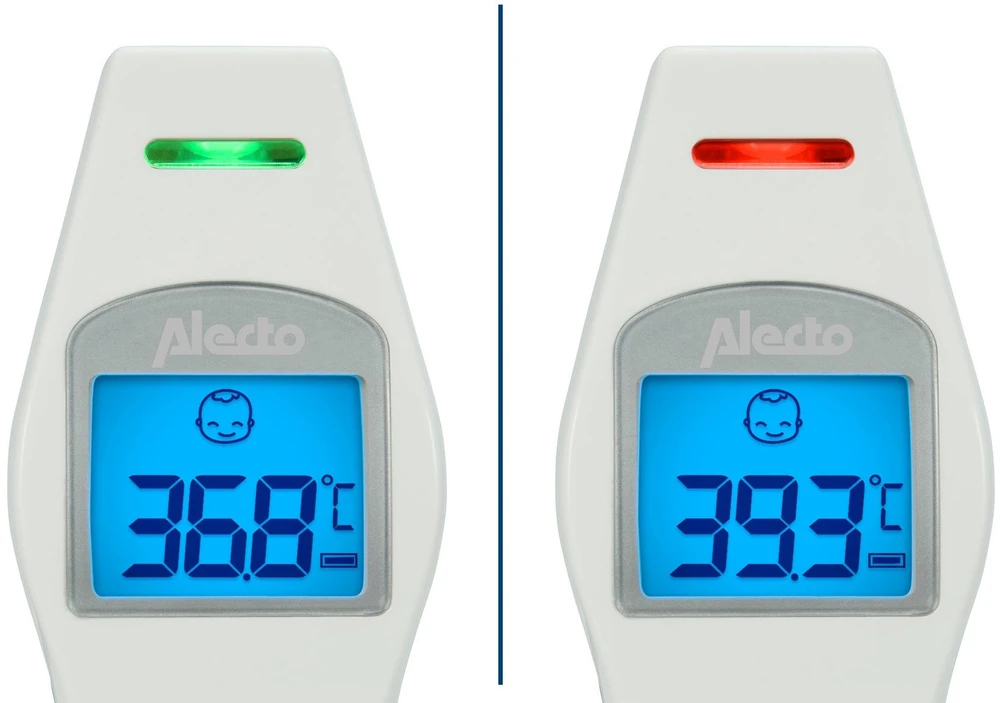 Termometr Alecto Alecto Infrarot-Stirnthermometer baltas