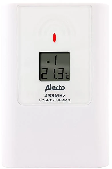 Alecto Orų stotelė with Wireless Sensor, Juodas (WS-2300)